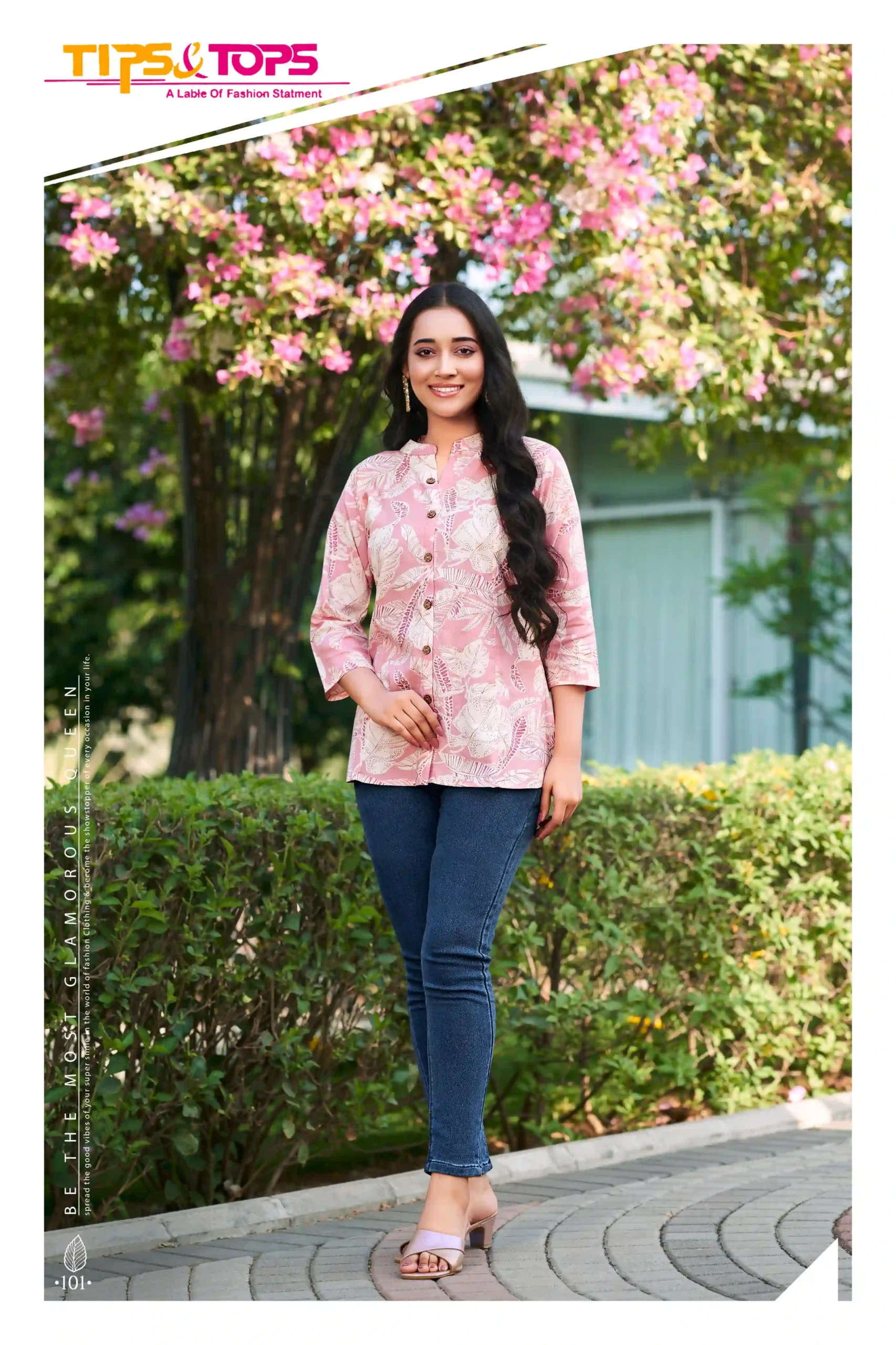 Tips & Tops Baby Vol 03 Heavy Rayon Print Wholesale Fancy Kurtis Catalog — Wholesale Kurtis, MPA wholesale from Surat — Photo 3